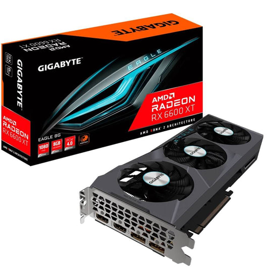 Gigabyte Radeon RX 6600 XT Eagle 8GB GDDR6 Graphics Card (GV-R66XTEAGLE-8GD) image 1