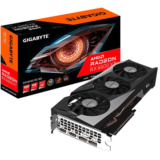 Gigabyte Radeon RX 6600 XT Gaming OC 8GB GDDR6 Graphics Card (GV-R66XTGAMING OC-8GD) image 1