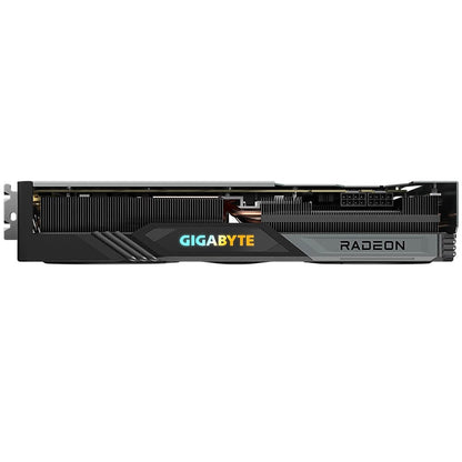 Gigabyte Radeon RX 7700 XT Gaming OC 12GB GDDR6 Graphics Card (GV-R77XTGAMING OC-12GD) — rear view