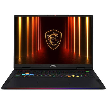 MSI Raider 18 HX AI A2XW Gaming Notebook PC – Core Ultra 9 285HX / 18″ UHD+ 120Hz / 64GB RAM / 2TB SSD / NVIDIA RTX 5080 16GB