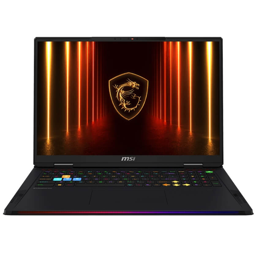 MSI Raider 18 HX AI A2XWJG Gaming Notebook PC – Core Ultra 9 285HX / 18″ UHD+ 120Hz / 64GB RAM / 2TB SSD / NVIDIA RTX 5090 24GB / Win 11 Home (A2XWJG-264ZA) image 1