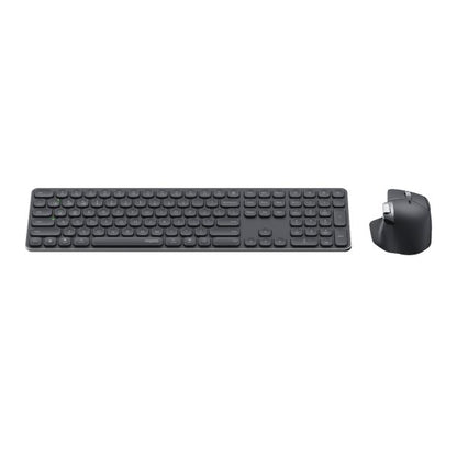 Rapoo 9560M Multi-mode Wireless Keyboard & Mouse Combo — front view