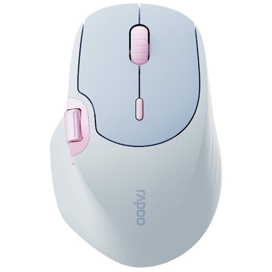 Rapoo MT560 Multi-mode Wireless Optical Mouse – Blue image 1