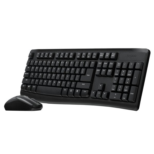 Rapoo X1800 Pro Wireless Keyboard & Mouse Combo — front view