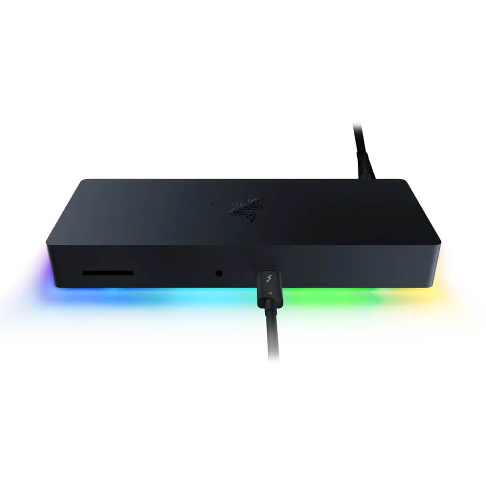 Razer Thunderbolt 4 Dock Chroma – Black (RC21-01690100-R3G1) image 1