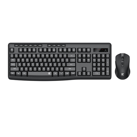 Redragon BS-7367-A Wireless Keyboard and Mouse Combo – Black (RD-BS-7367-A) image 1