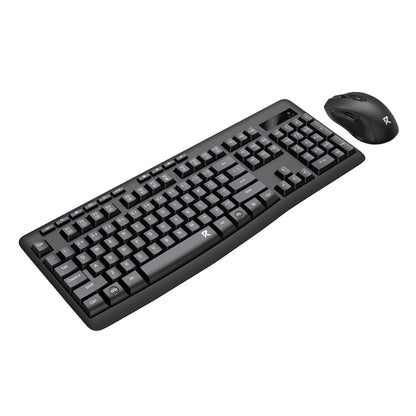 Redragon BS-7367-A Wireless Keyboard and Mouse Combo – Black (RD-BS-7367-A) — front view