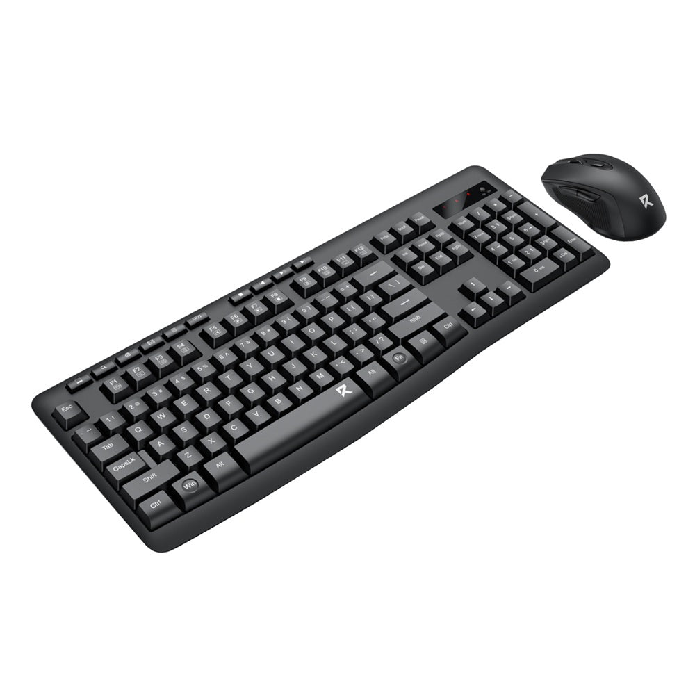 Redragon BS-7367-A Wireless Keyboard and Mouse Combo – Black (RD-BS-7367-A) — detail view
