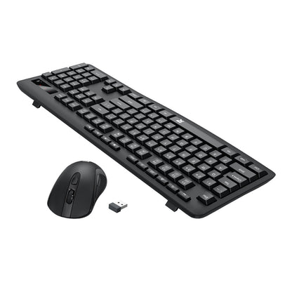 Redragon BS-7367-A Wireless Keyboard and Mouse Combo – Black (RD-BS-7367-A) — side view