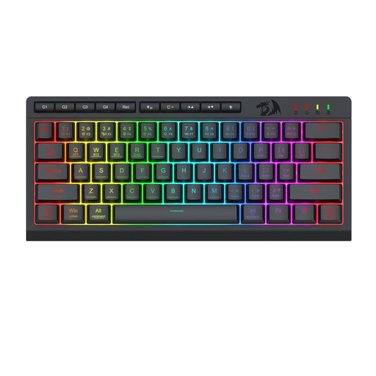 Redragon SHIVA K522 PRO RGB Wireless Gaming Keyboard – Black (RD-K522RGB-PRO) image 1