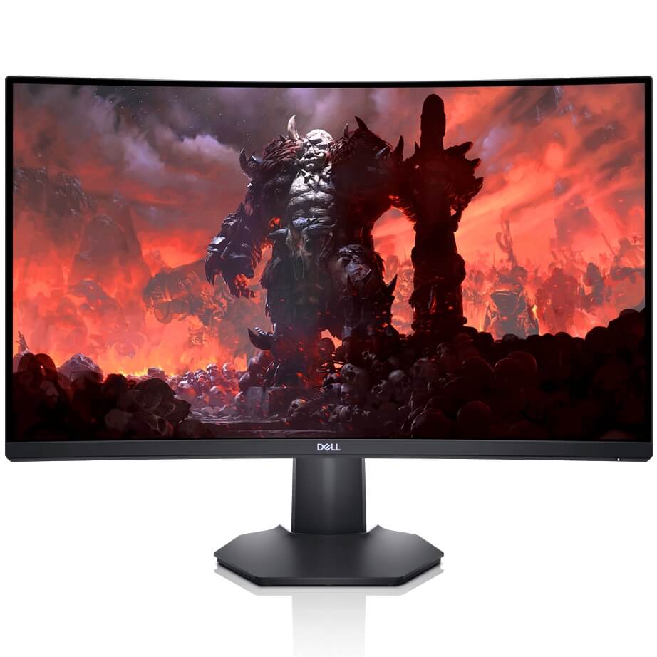 Dell S2722DGM 27″ QHD Curved LED Gaming Monitor (210-AZZD) image 1