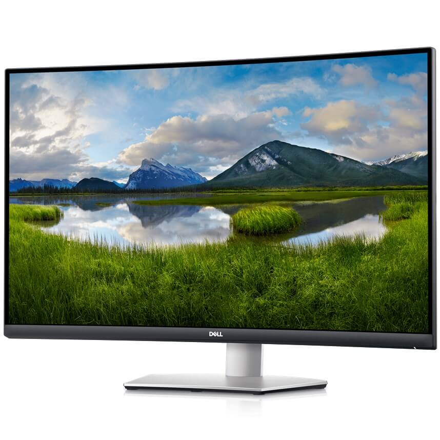 Dell S3221QSA 32″ 4K UHD Curved LED Monitor (210-BFVU) — side view