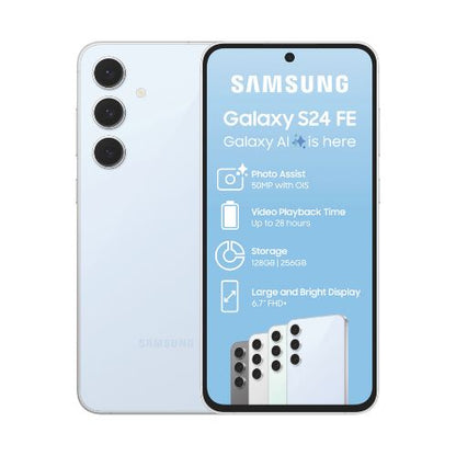 Samsung Galaxy S24FE - 256GB - Graphite — in use
