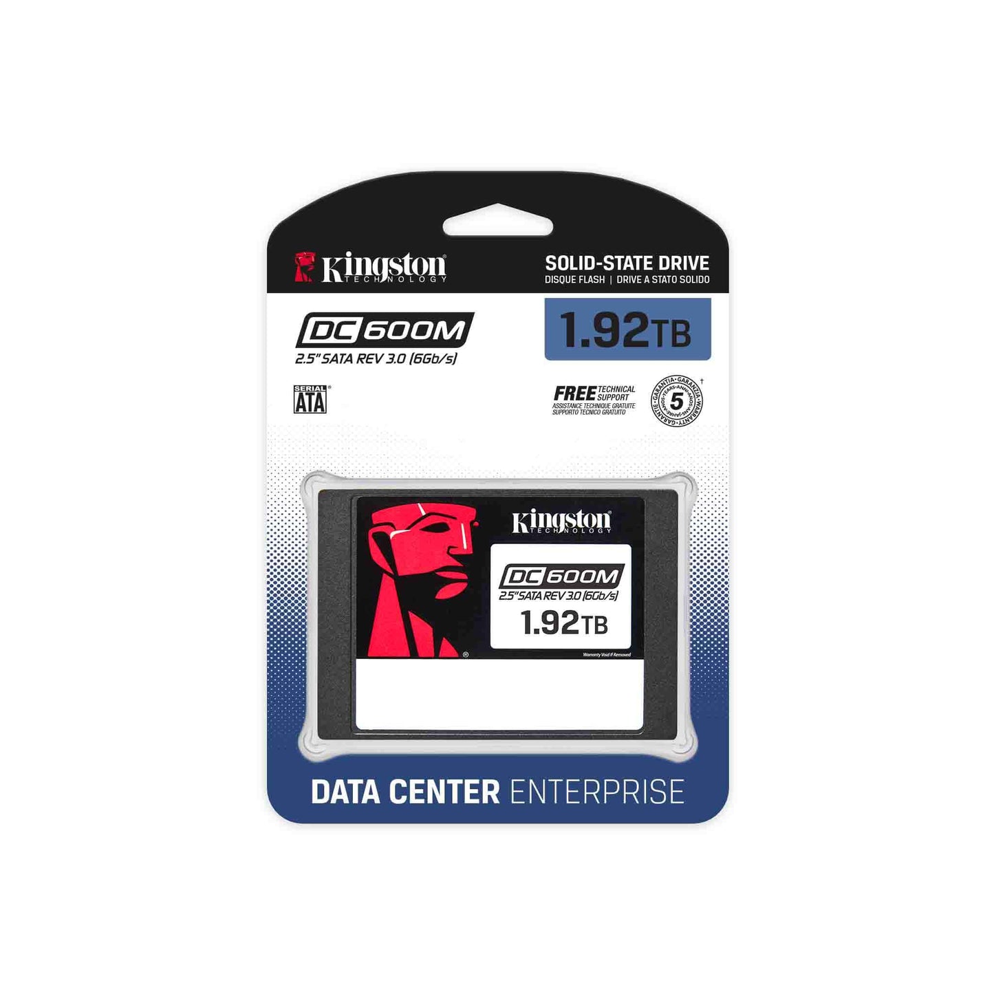 Kingston DC600M 1.92TB 2.5″ SATA 3.0 Enterprise Solid State Drive (SEDC600M/1920G) image 3