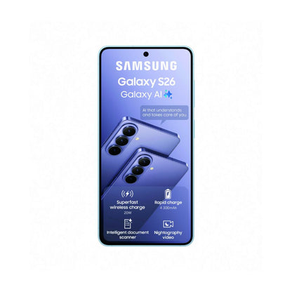Samsung Galaxy S26 256GB - Sky Blue — front view