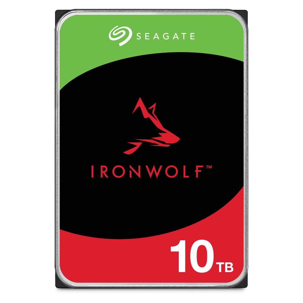 Seagate IronWolf 10TB 3.5-inch NAS Hard Drive (ST10000VN000) image 1