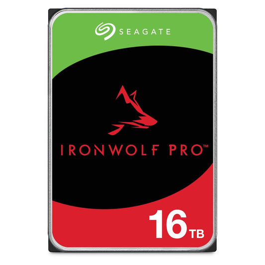 Seagate Ironwolf Pro 16TB 3.5-inch NAS Hard Drive (ST16000NT001) image 1
