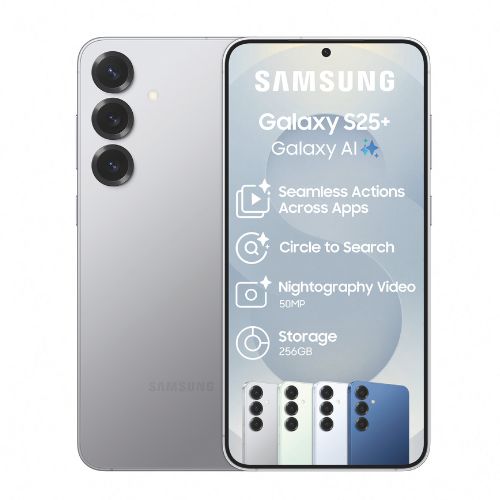 Samsung Galaxy S25 Plus 256GB - Silver Shadow product image 5