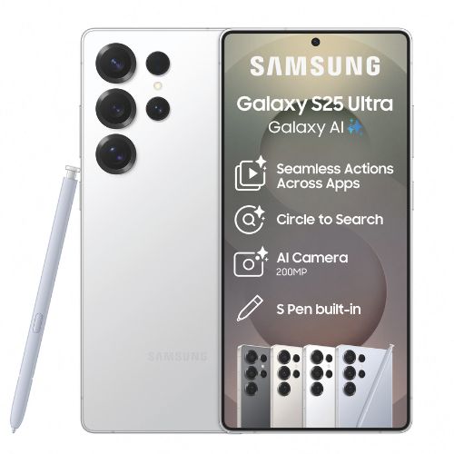 Samsung Galaxy S25 Ultra 256GB - Titanium Whitesilver product image 5