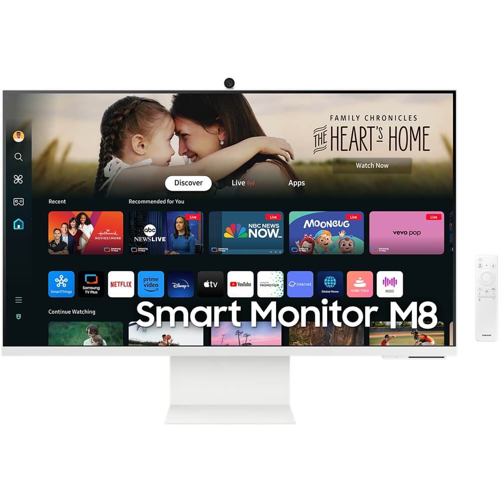 Samsung M80D 32″ UHD Smart Monitor (LS32DM801UAXXA) image 1