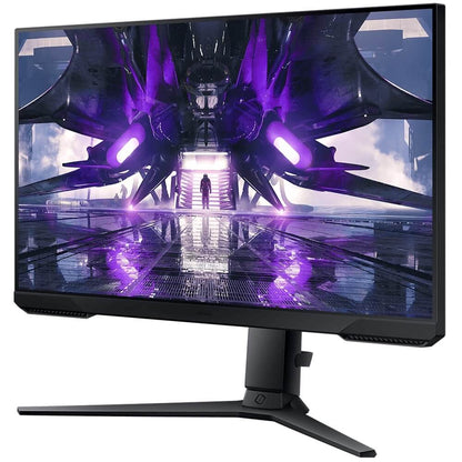 Samsung Odyssey G32A 24″ Full HD Gaming Monitor (LS24AG320NAXXA) — side view