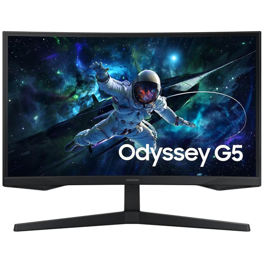 Samsung Odyssey G5 G55C 27″ QHD 165Hz Curved Gaming Monitor (LS27CG552EUXEN) image 1