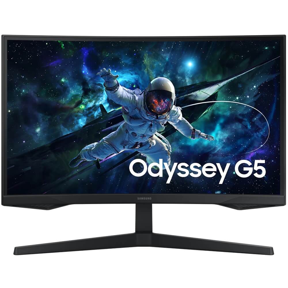 Samsung Odyssey G55C 27″ QHD 165Hz Curved Gaming Monitor (LS27CG552EAXXA) image 1