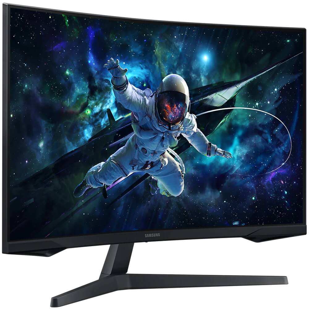 Samsung Odyssey G55C 32″ QHD 165Hz Curved Gaming Monitor (LS32CG552EAXXA) image 2