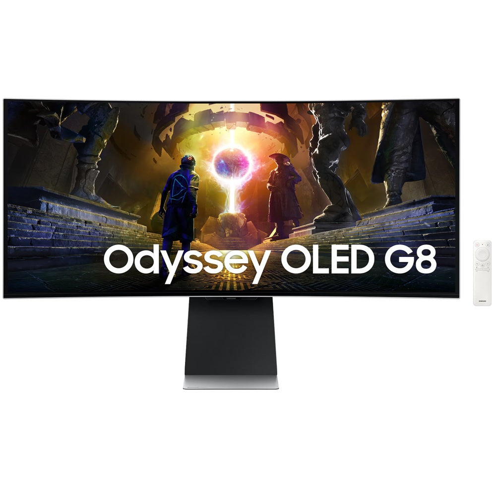 Samsung Odyssey G8 34″ UWQHD OLED Smart Gaming Monitor (LS34DG852SAXXA) image 1