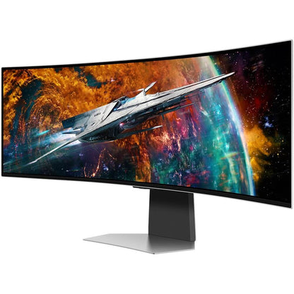 Samsung Odyssey OLED G95SC 49″ 240Hz Smart Curved Gaming Monitor (LS49CG954SUXEN) — side view