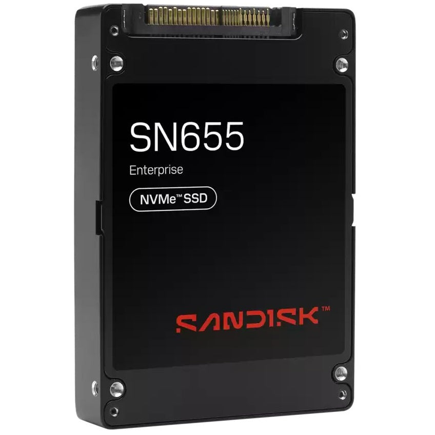 Sandisk SN655 15.36TB U.3 PCIe NVMe Enterprise Solid State Drive (0TS2460) image 2