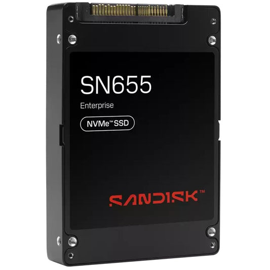 Sandisk SN655 15.36TB U.3 PCIe NVMe Enterprise Solid State Drive (0TS2460) image 2