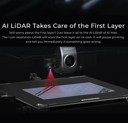 Creality K1 Max 2025 3D Printer — detail view