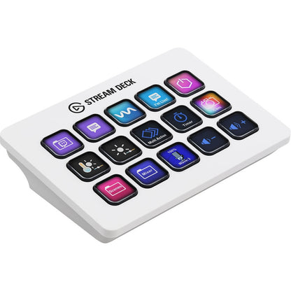 Elgato Stream Deck MK.2 – White (10GBA9911) — rear view