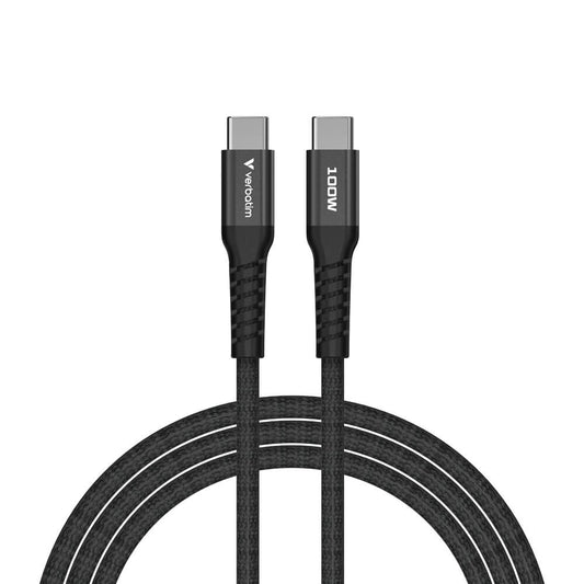 Verbatim Sync & Charge 100W Magnetic Cable – Black (31863) image 1