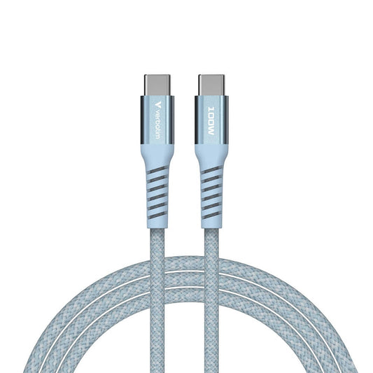 Verbatim Sync & Charge 100W Magnetic Cable – Blue (31856) image 1