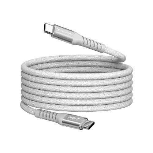 Verbatim Sync & Charge 100W Magnetic Cable – Grey (31854) image 2