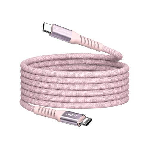 Verbatim Sync & Charge 100W Magnetic Cable – Pink (31857) image 2