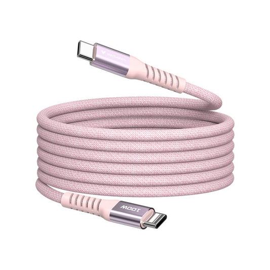 Verbatim Sync & Charge 60W Magnetic Cable – Pink (31853) image 2