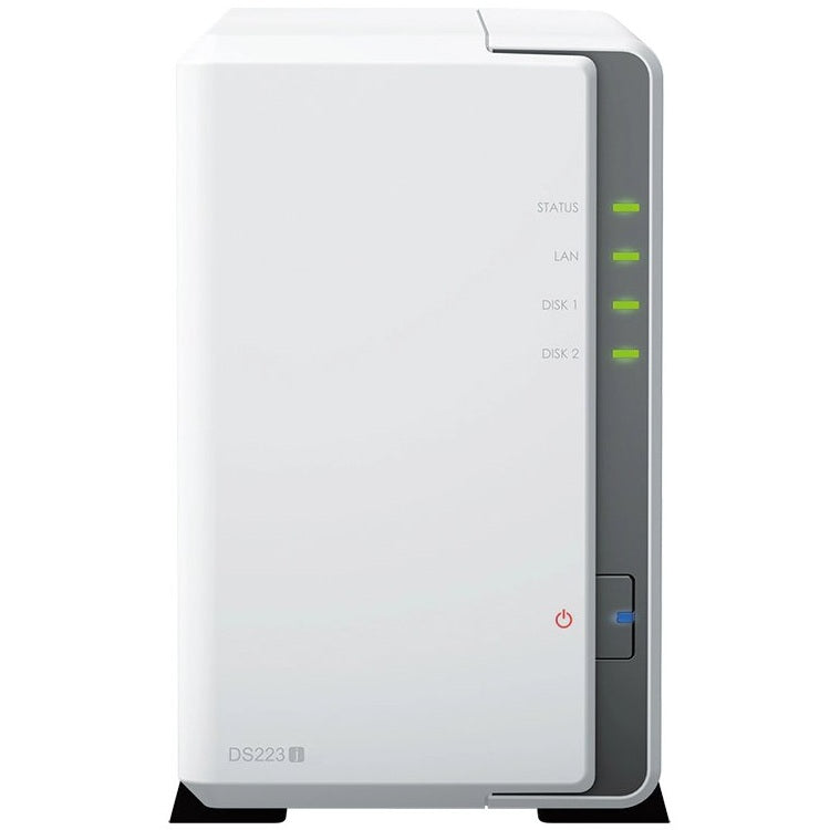 Synology DiskStation DS223j 2 Bay NAS Enclosure image 1