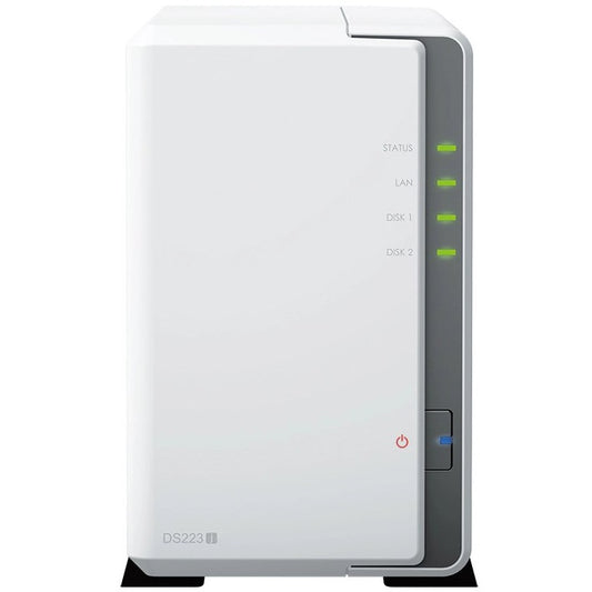 Synology DiskStation DS223j 2 Bay NAS Enclosure image 1