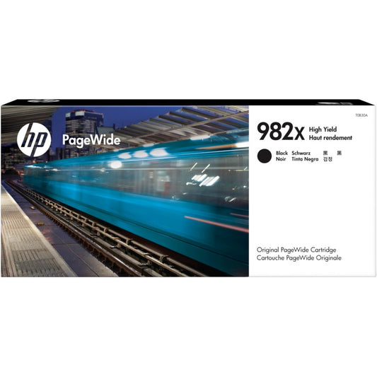 HP 982X High Yield Black PageWide Cartridge (T0B30A) image 1