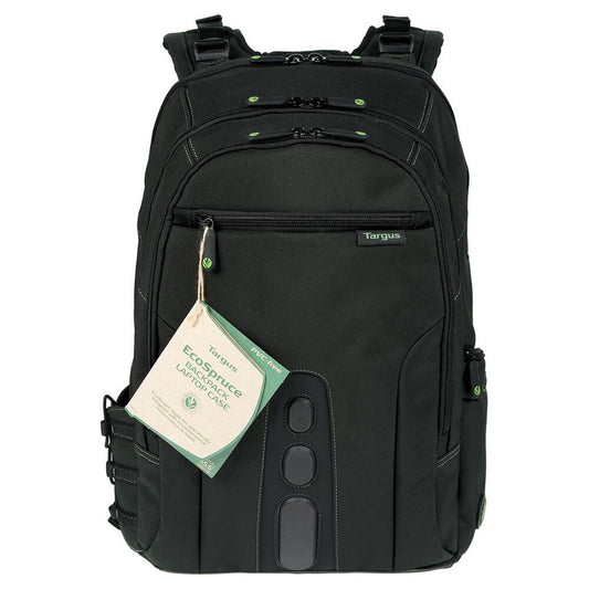 Targus EcoSpruce 15.6″ Backpack – Black (TBB013EU) image 1