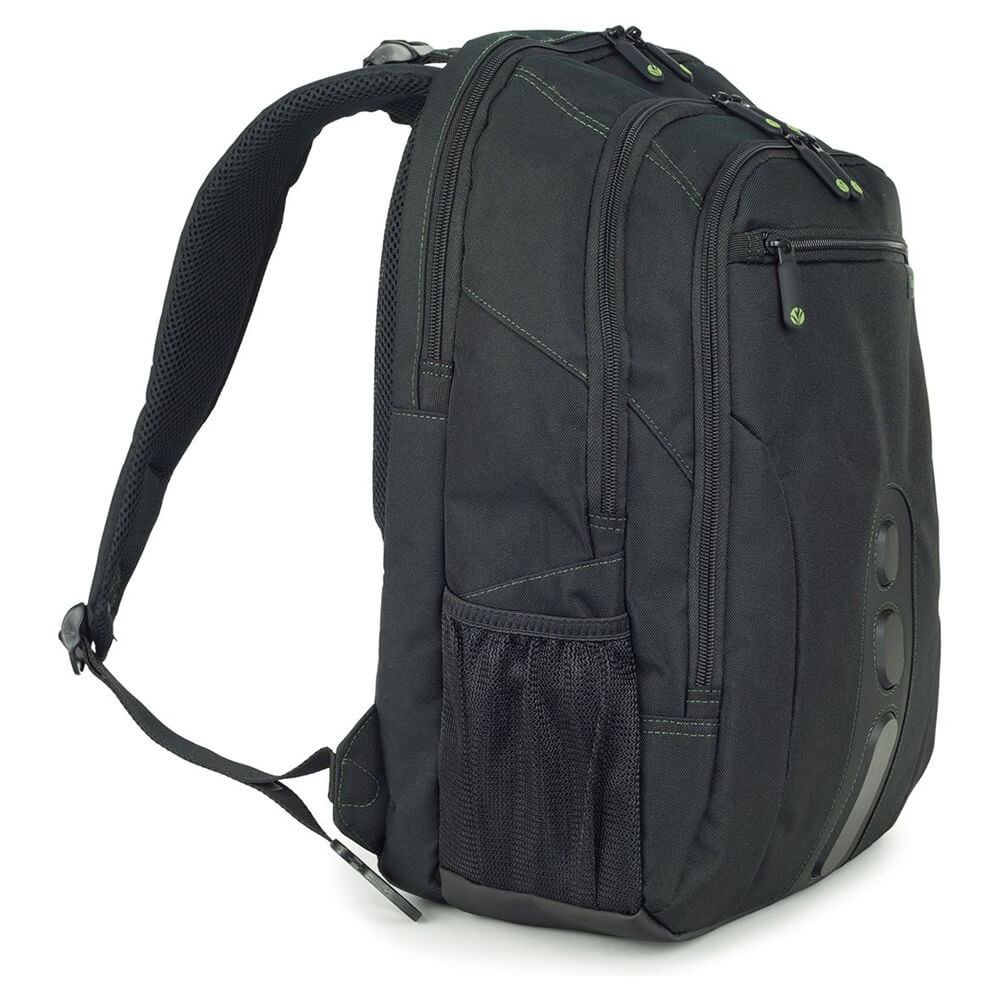 Targus EcoSpruce 15.6″ Backpack – Black (TBB013EU) — front view
