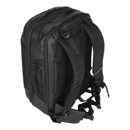Targus 15.6 Inch Mobile Tech Traveler XL EcoSmart Backpack (TBB612GL) — side view