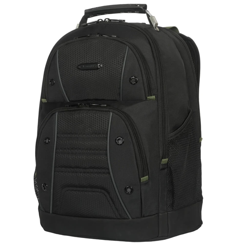 Targus 15-16” Drifter Essentials Backpack (TBB63805GL) — side view