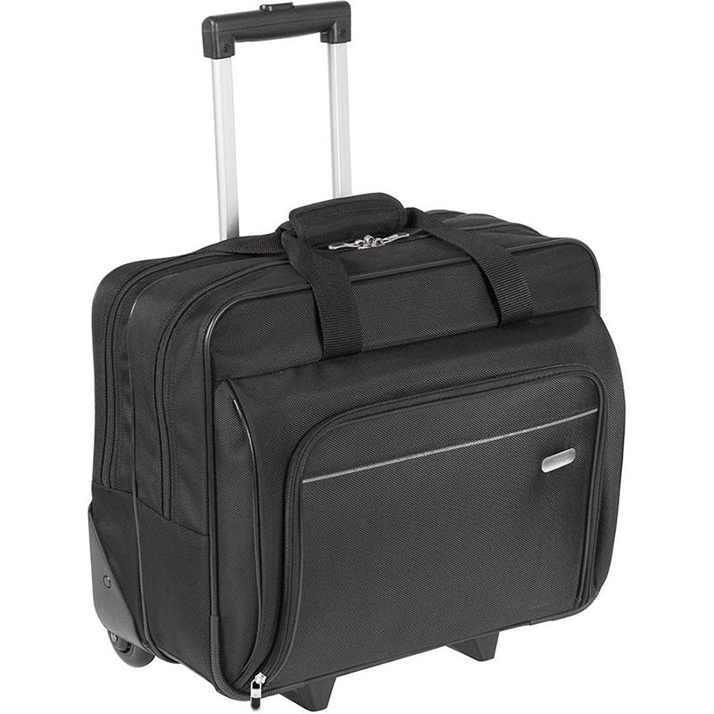 Targus Executive 15.6″ Laptop Roller Bag – Black (TBR003EU) — front view