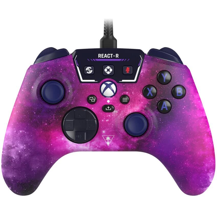 Turtle Beach REACT-R Wired Controller for Xbox Series X|S and PC – Nebula image 1