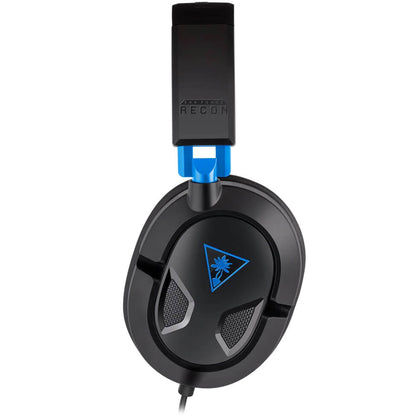 Turtle Beach Recon 50P Wired Gaming Headset for PS4 & PS5 – Black — rear view