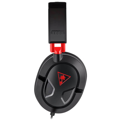 Turtle Beach Recon 50 Wired Gaming Headset for Xbox One – Red — rear view